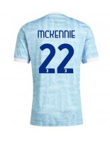 Juventus Weston McKennie #22 Venkovní Dres 2025-26 Krátký Rukáv Juventus Weston McKennie #22 Venkovní Dres 2025-26 Krátký Rukáv